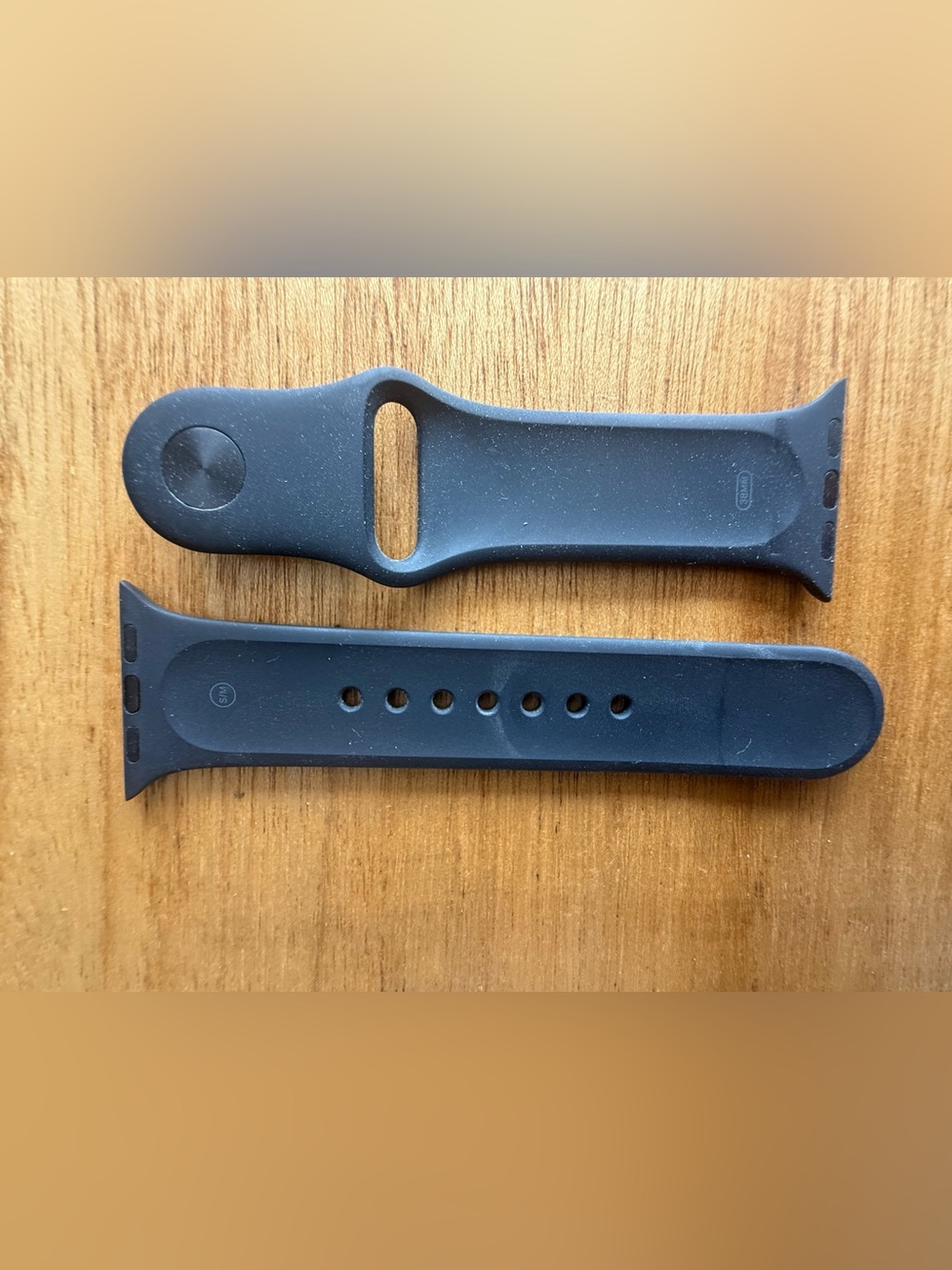 Apple Black Silicone Smartwatch Band for Apple Watch